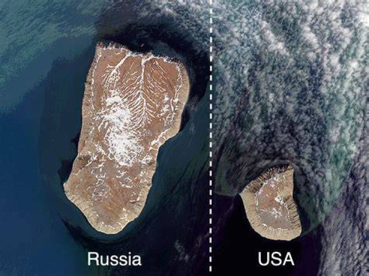 What is the population of Little Diomede Island?