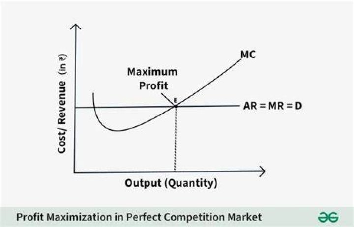 What is the profit maximizing rule for a firm?