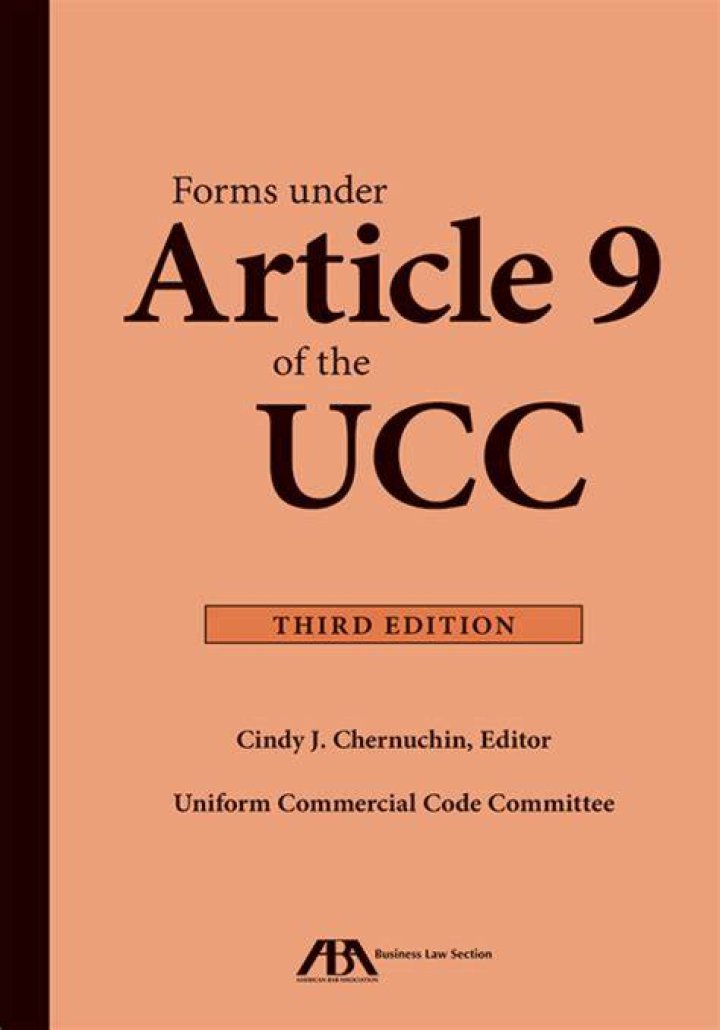 What is the purpose of Article 9 in the UCC?