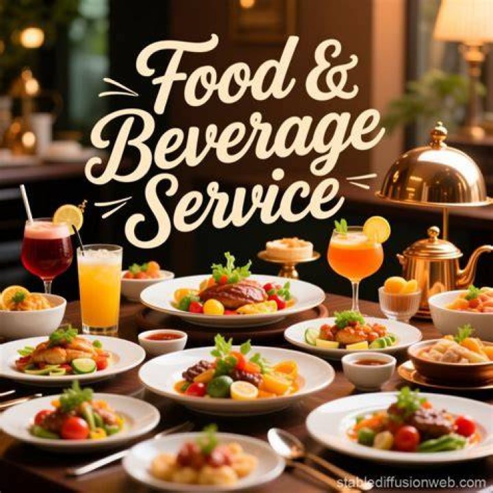 What is the purpose of food and beverage service?