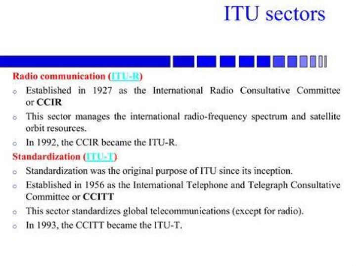 What is the purpose of ITU?