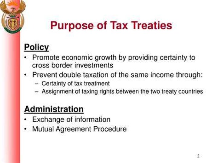 What is the purpose of tax treaties?