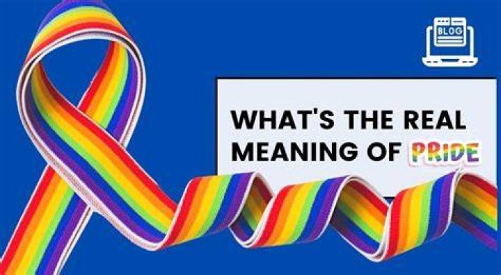 What is the real meaning of pride?
