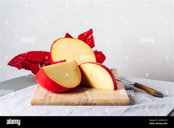 What is the red coating on cheese?