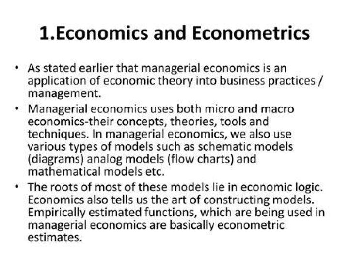 What is the relationship between business management and economics?