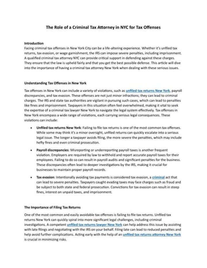 What is the role of a tax attorney?