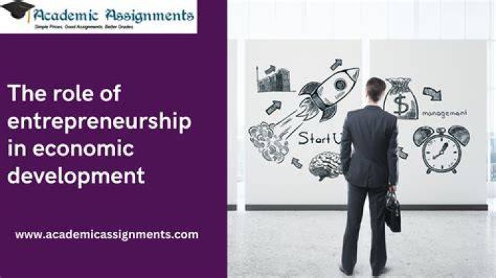 What is the role of entrepreneurship in economic growth Brainly?