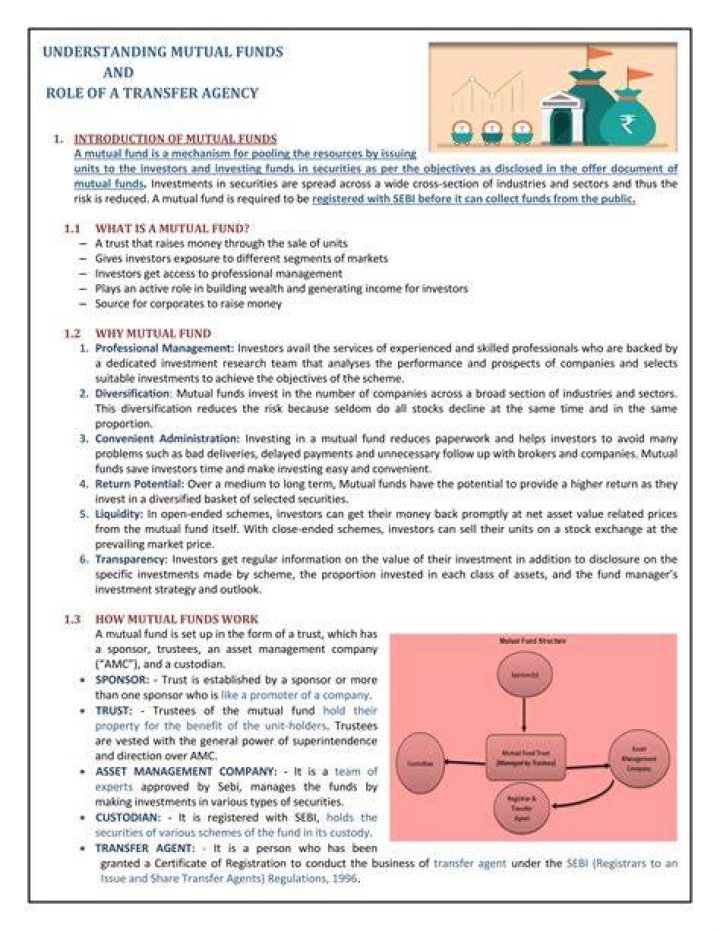 What is the role of trustees in mutual funds?