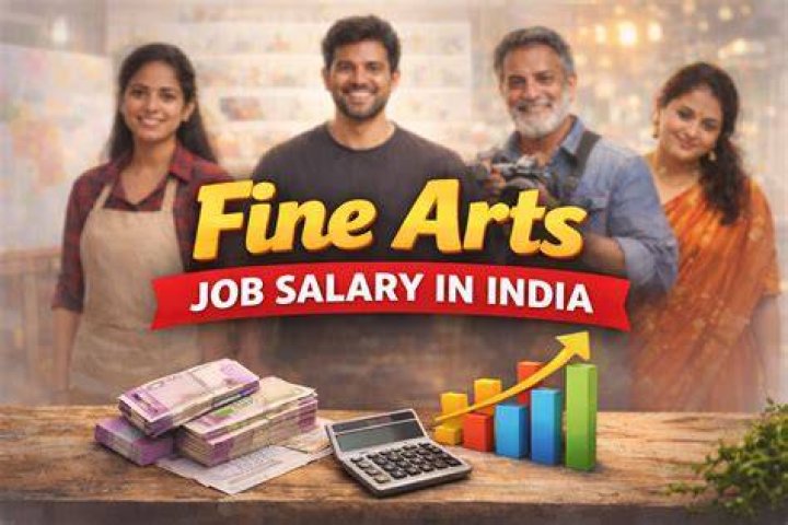 What is the salary of a fine artist in India?