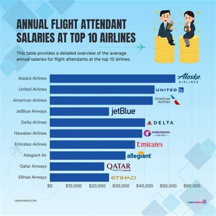 What is the salary of a new flight attendant?