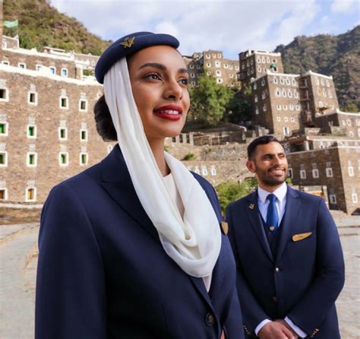What is the salary of air hostess in Saudi Airlines?