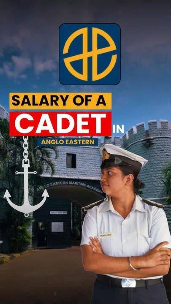 What is the salary of engine cadet in Anglo Eastern?