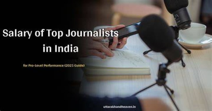 What is the salary of journalists in India?