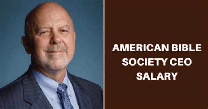 What is the salary of the CEO of American Bible Society?