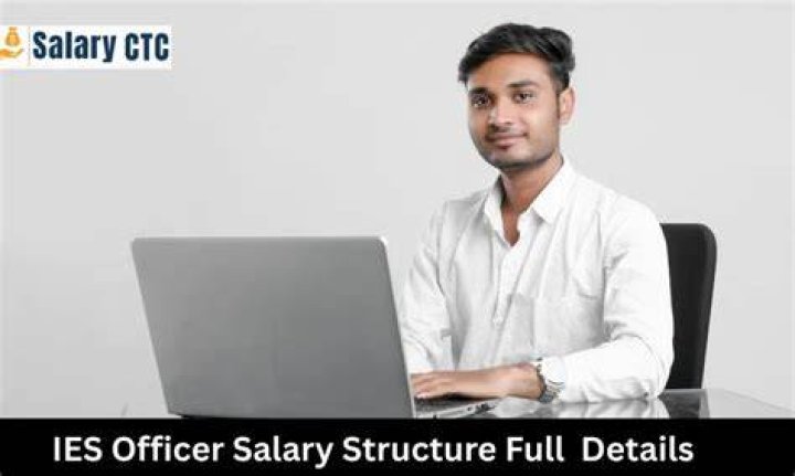 What is the starting salary of an IES officer in India?