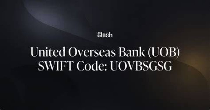 What is the swift code for United Overseas Bank Singapore?