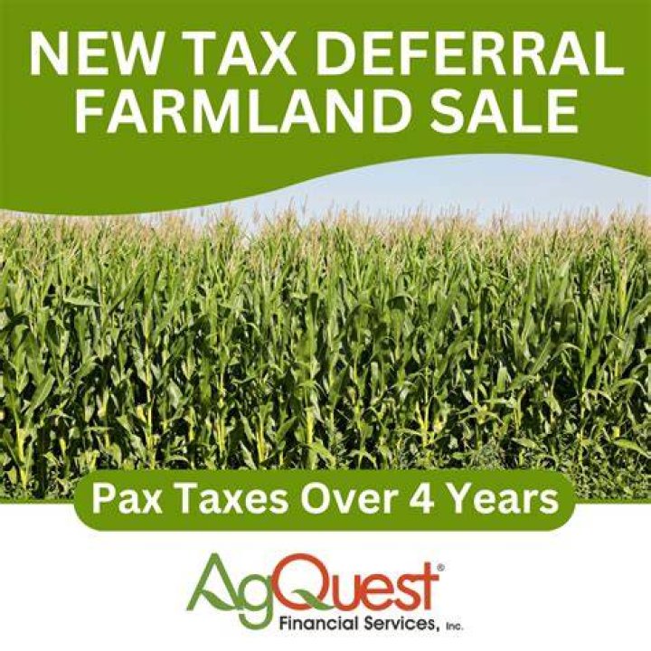 What is the tax rate for selling farmland?