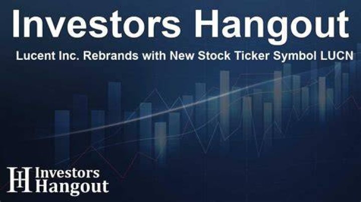 What is the ticker symbol for Lucent Technologies?