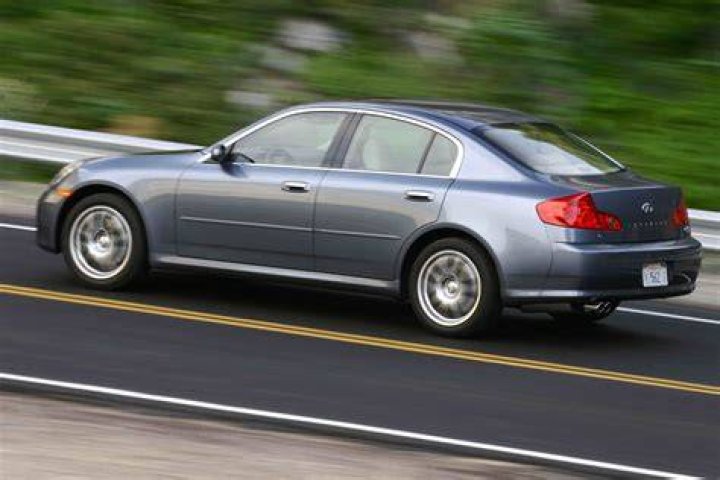 What is the top speed of a 2006 Infiniti G35?