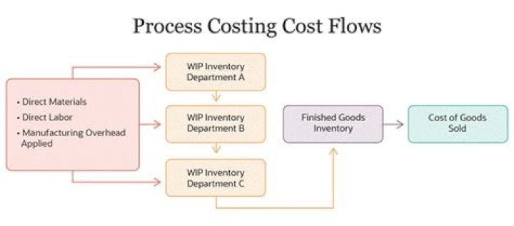 What is the transferred in cost in process costing system?