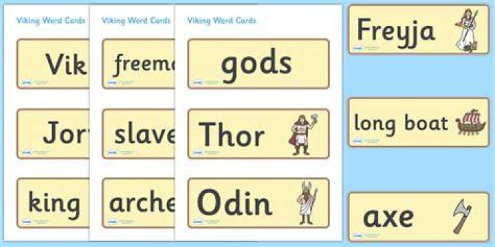 What is the Viking word for grandma?
