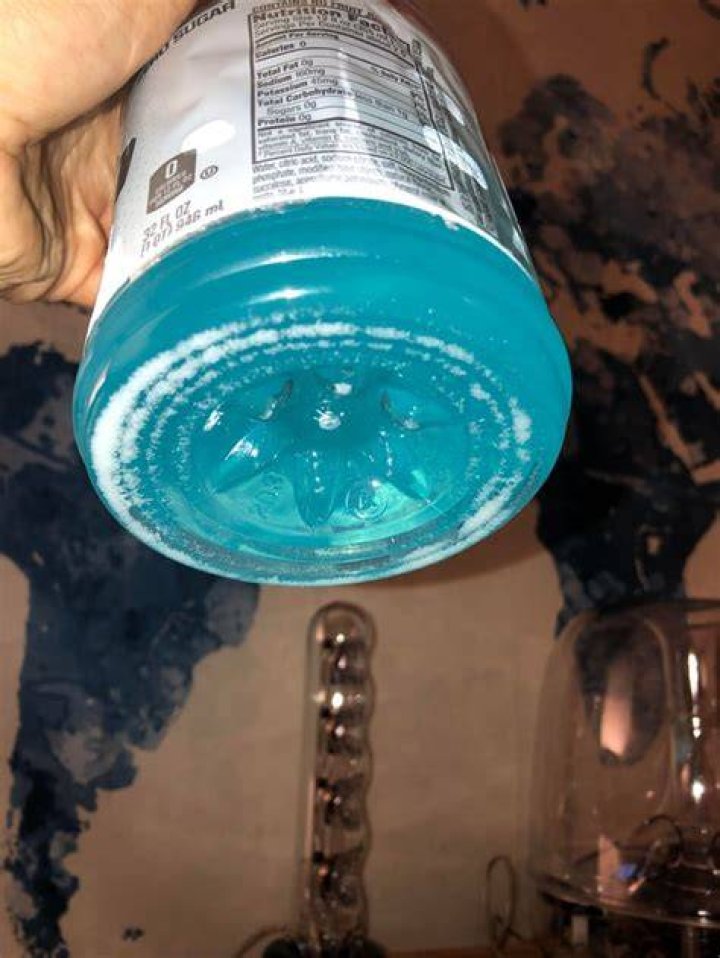What is the white stuff at the bottom of Gatorade?