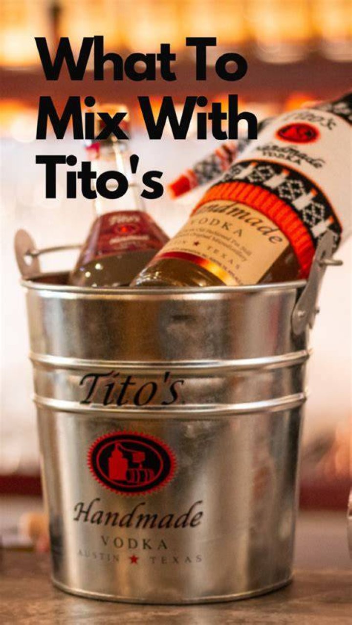 What is Titos good to mix with?