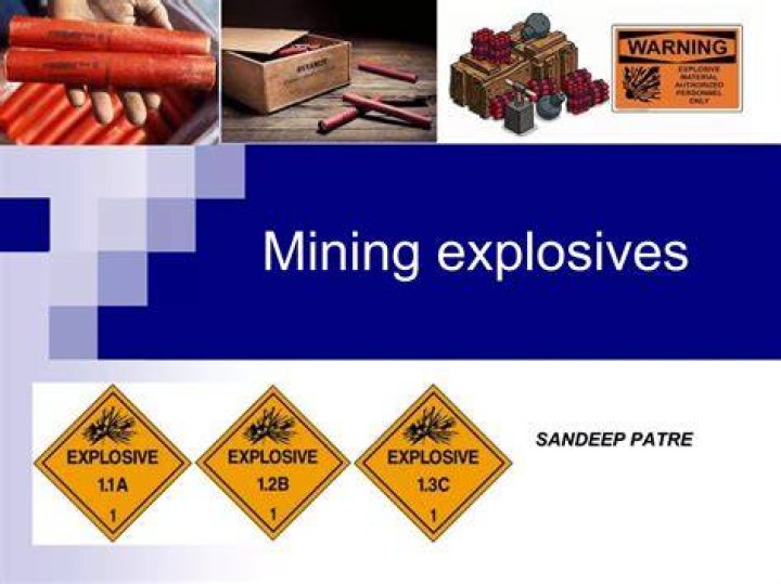 What is used to manufacture explosives?