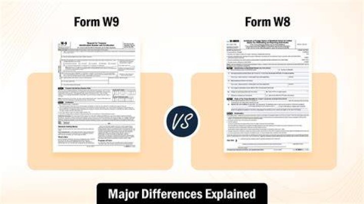 What is W8 and W9?