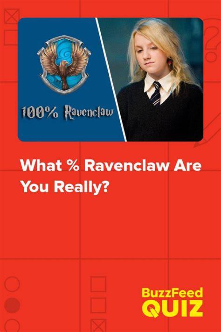 What is your personality if you are in Ravenclaw?