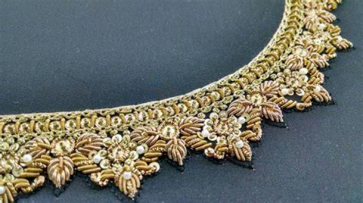 What is Zardosi work embroidery?