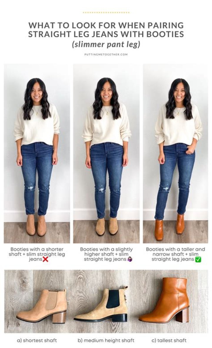 What jeans do you wear with ankle boots?