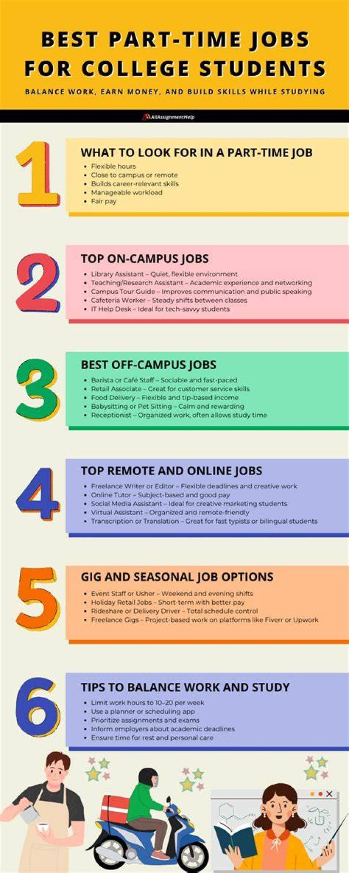 What jobs are best for students?