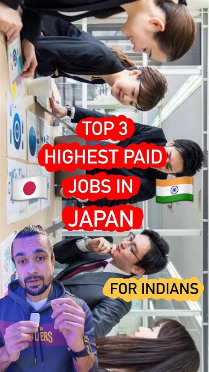 What jobs do Indians do in Japan?