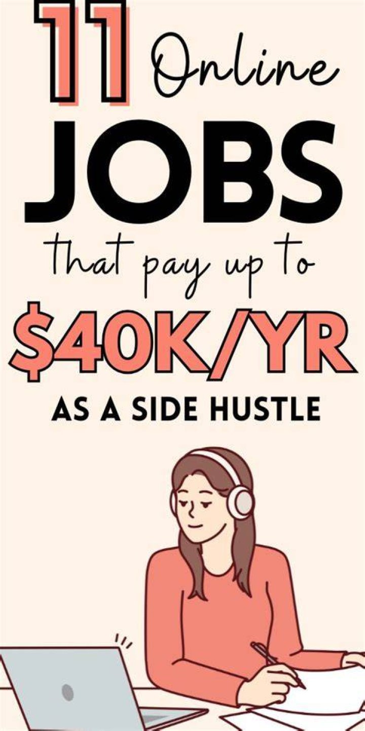 What jobs pay 40K a year?