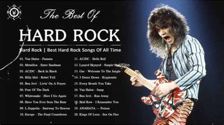 What key are most hard rock songs in?