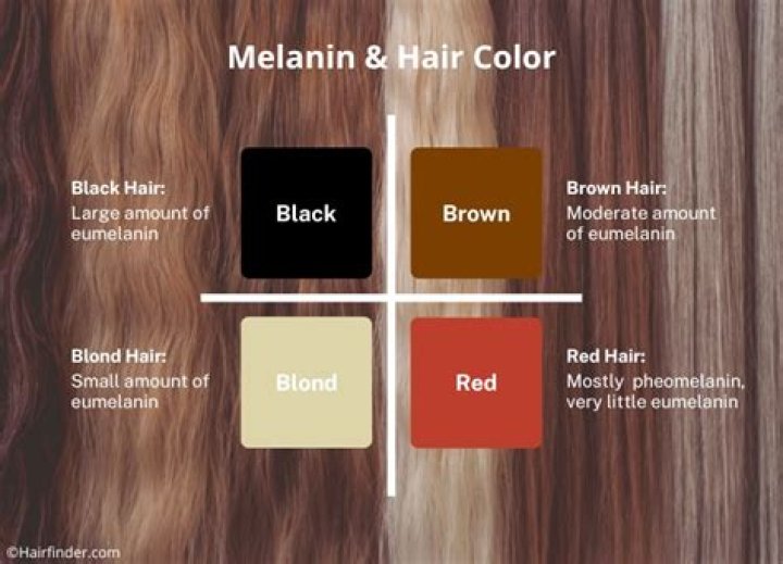 What kills melanin hair?