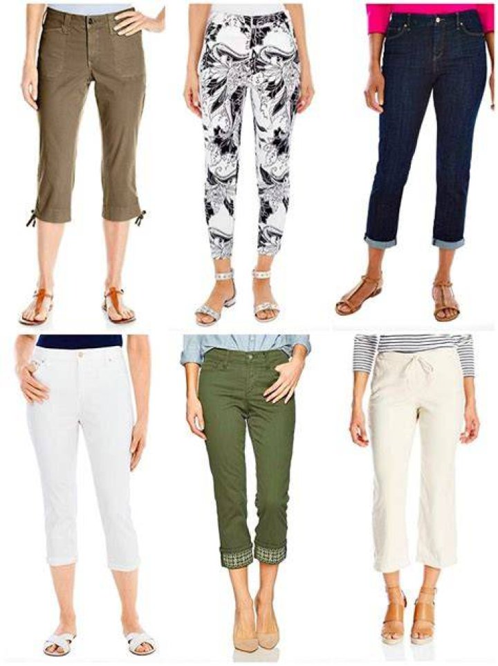 What kind of capris are in style for 2021?