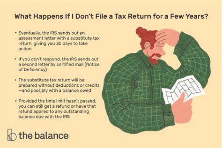 What kind of checks do you get if you dont file tax return?