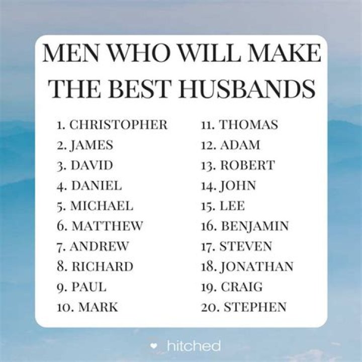 What kind of guys make the best husbands?