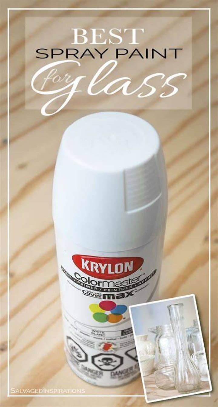 What kind of paint can you use on glass that won't wash off?