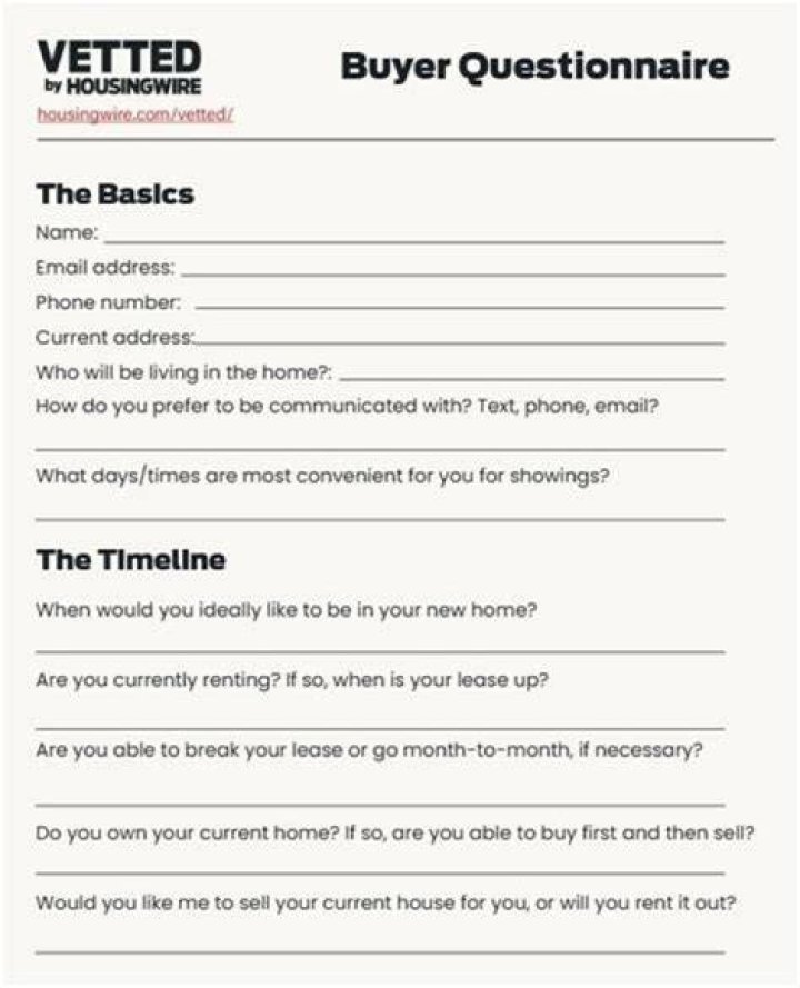 What kind of questions should I ask a potential client?