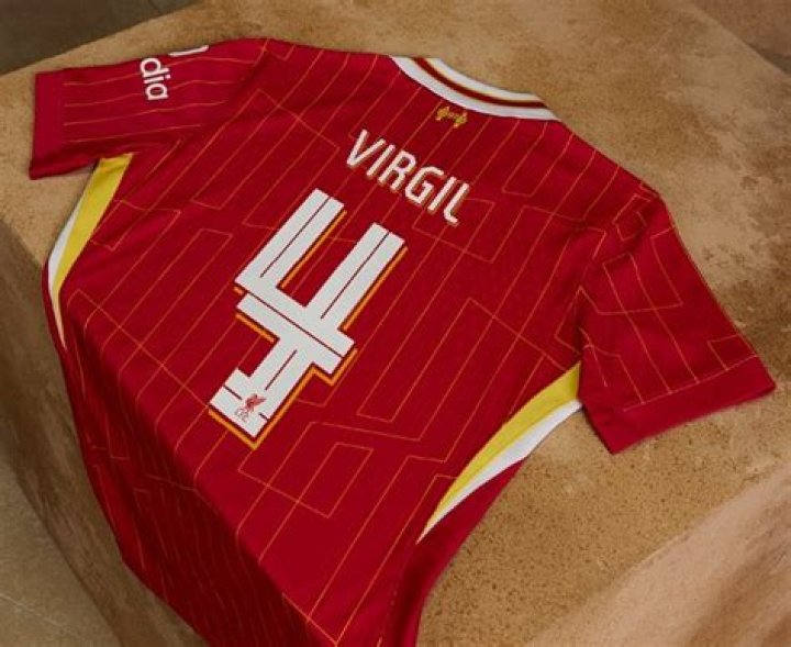What kit number is Van Dijk?