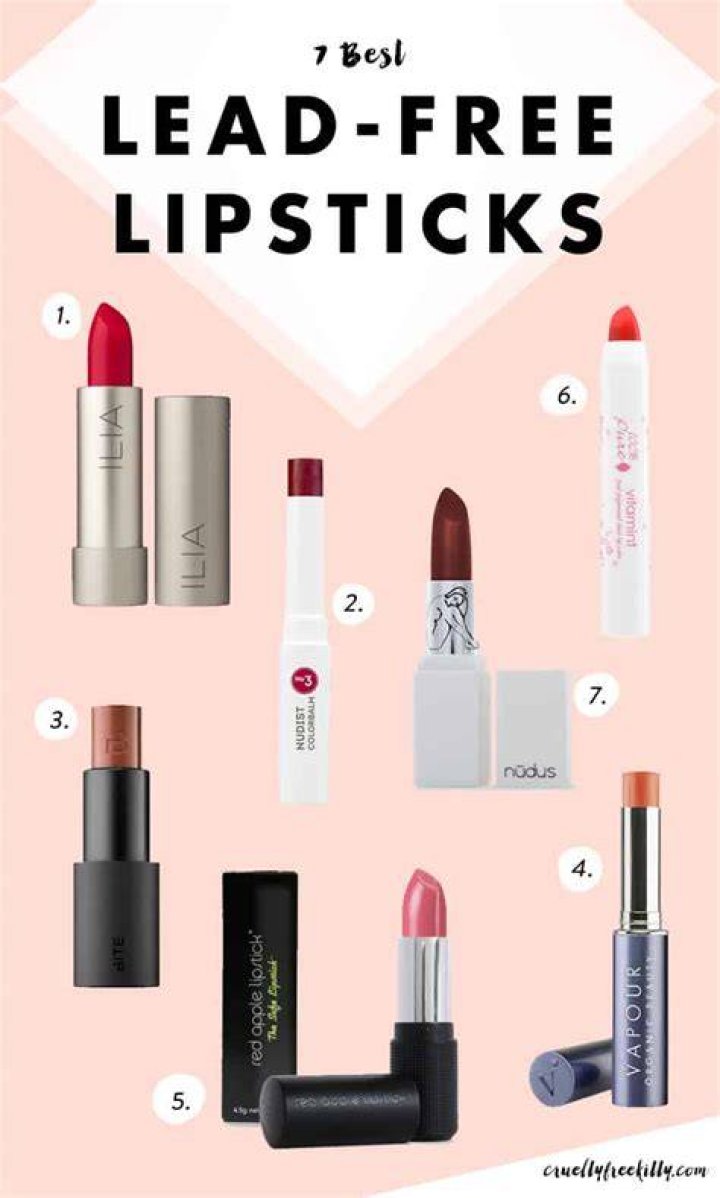 What lipstick has lead in it?