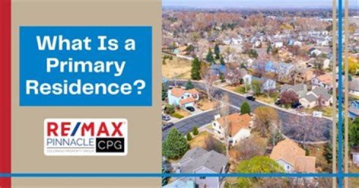 What makes a home a primary residence on a mortgage?