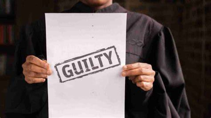 What makes someone guilty of a crime?