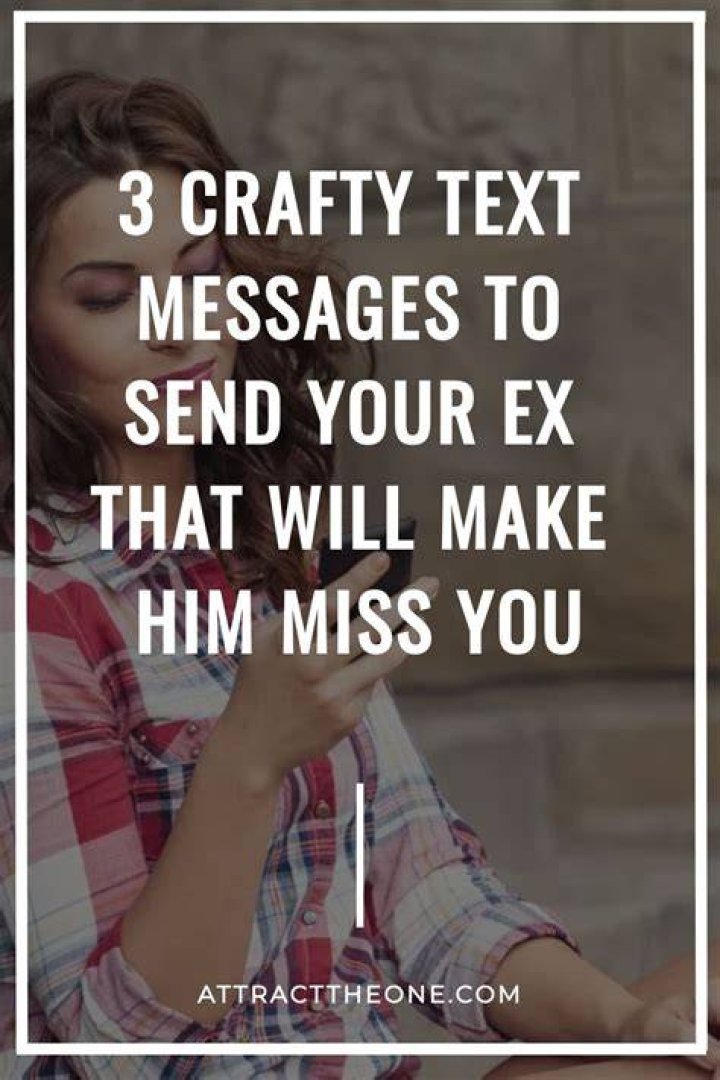What message should I send to my ex?