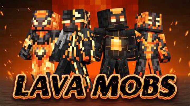 What Minecraft mobs are immune to Lava?