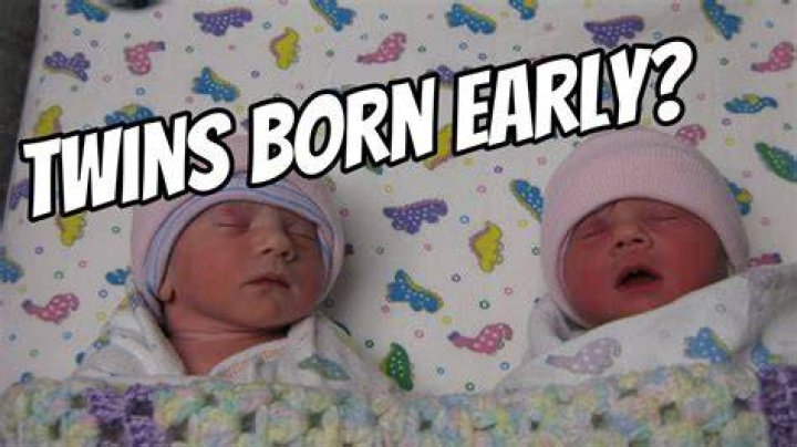 What month are twins usually born?