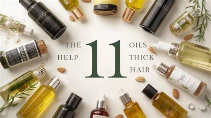 What oils help hair thicken?